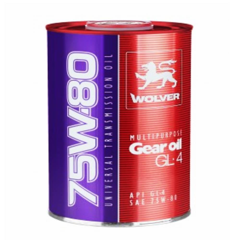 Трансмиссионное масло Wolver Gear Oil GL-4 75W-80
