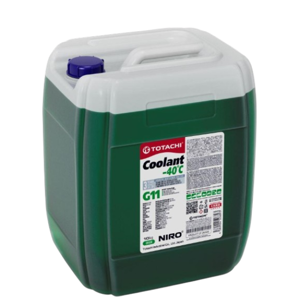 Антифриз TOTACHI NIRO COOLANT Green G11 -40°C