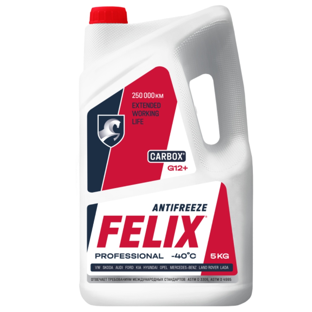 Антифриз FELIX Carbox G12+ (красный)