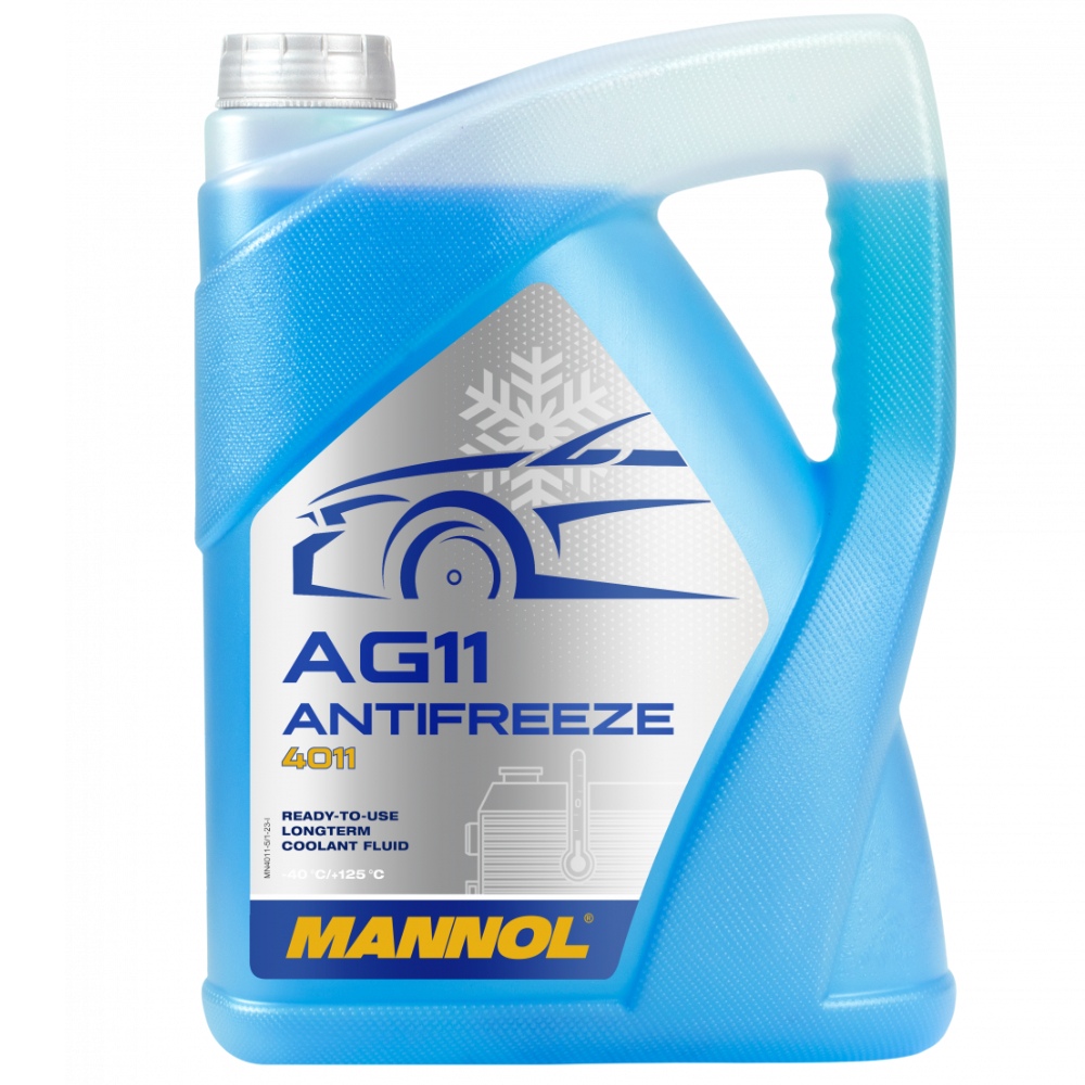 Антифриз MANNOL Antifreeze AG11 (-40 °C) Longterm 4011