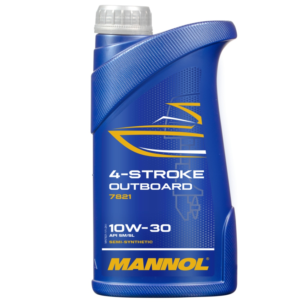 Масло для моторных лодок MANNOL 4-Stroke Outboard 10w-30 7821