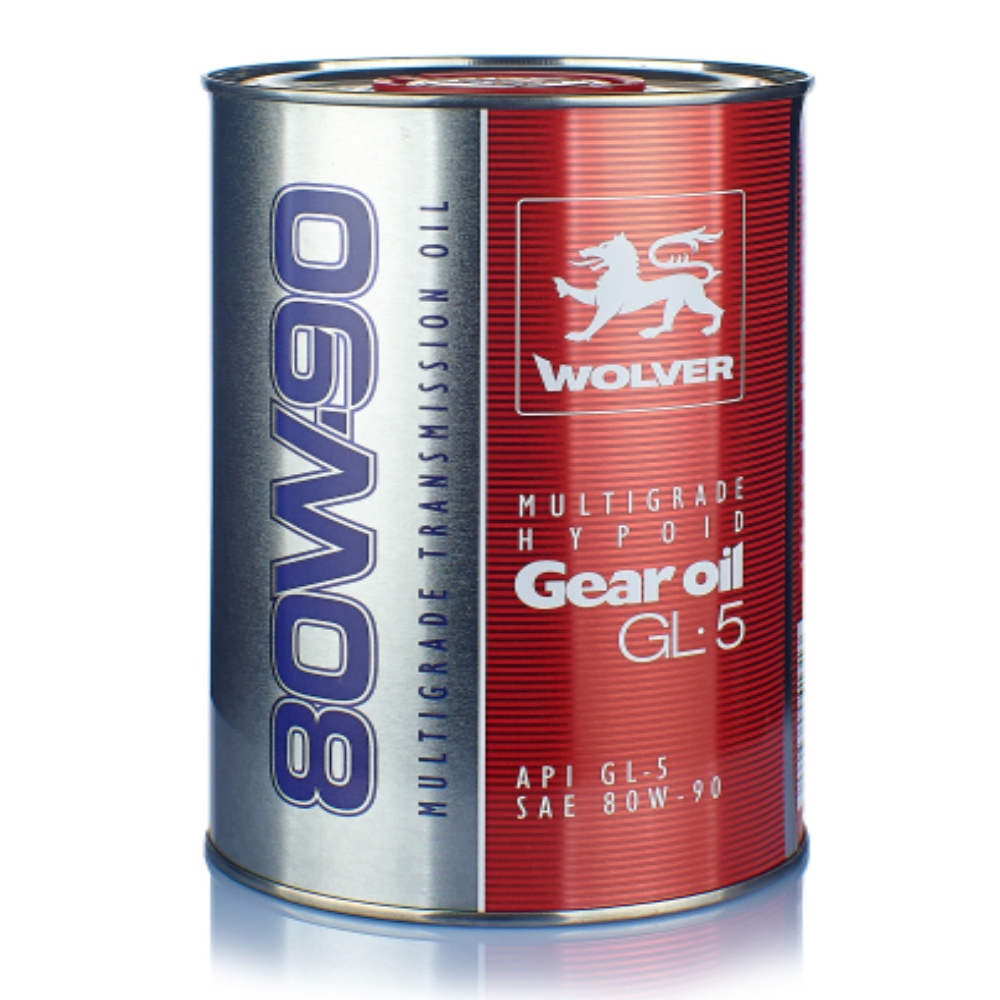 Масло трансмиссионное Wolver Multigrade Hypoid Gear Oil GL-5 SAE 80W-90